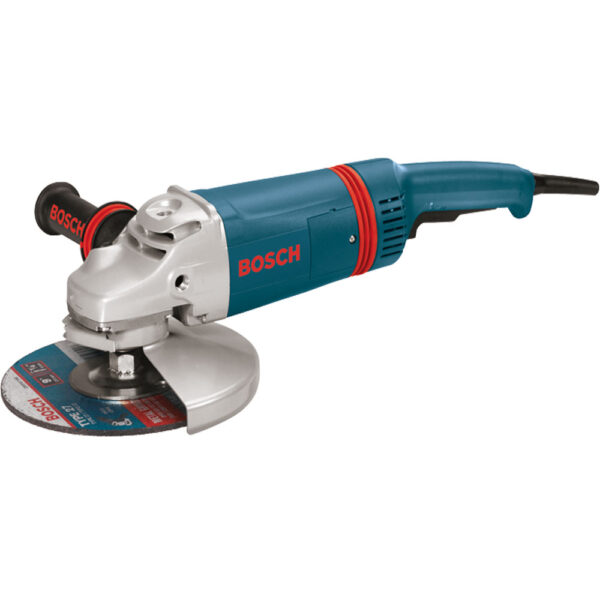 BOSCH  9 In. 15 A Large Angle Grinder with Rat Tail Handle