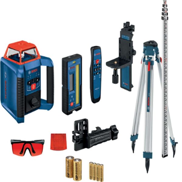 BOSCH  REVOLVE2000 Self-Leveling Horizontal/Vertical Rotary Laser Kit