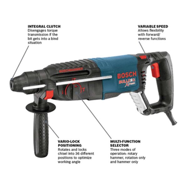 BOSCH  SDS-plus Bulldog™ Xtreme 1 In. Rotary Hammer