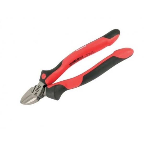 Wiha Ergo Soft Grip Ind Diag Cutters 6.3″