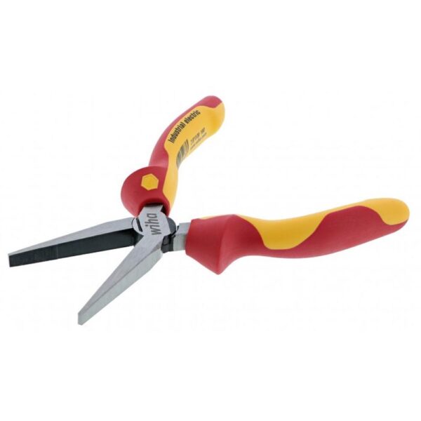 Wiha Insulated 6 Inch Long Flat Nose Pliers
