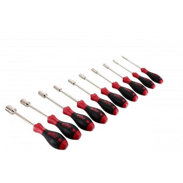 Wiha SoftFinish® Nut Driver Inch 10 Piece Set