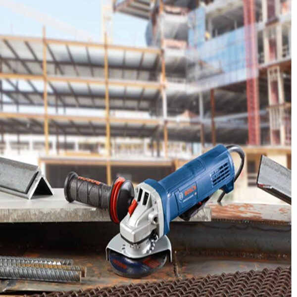 BOSCH 4-1/2 In. Ergonomic Angle Grinder with No Lock-On Paddle Switch