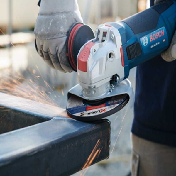 BOSCH  4-1/2 In. X-LOCK Ergonomic Angle Grinder with No Lock-On Paddle Switch