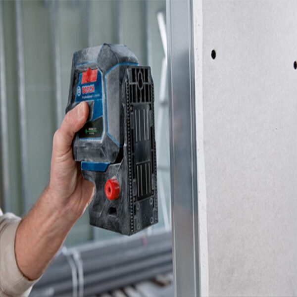 BOSCH Green-Beam Self-Leveling Cross-Line Laser with Plumb Points