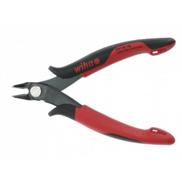 Wiha Electronic Diagonal Cutters Full Flush Wide Pointed Head