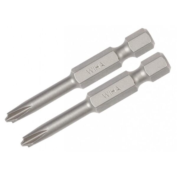 Wiha Xeno Terminal Block Power Bit #1×50 Pack of 2 Bits