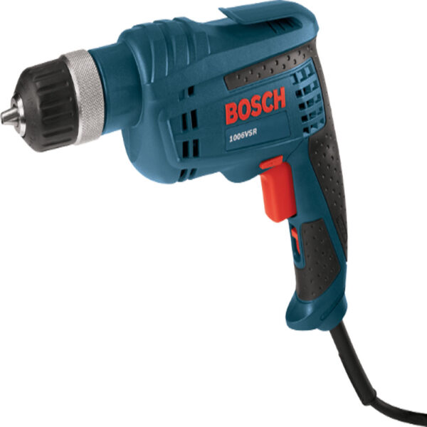 BOSCH  3/8 In. 6.3 A Jacobs Ratcheting Keyless Chuck Variable Speed Drill