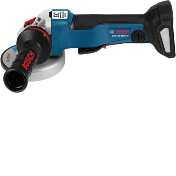 BOSCH 18V EC Brushless Connected-Ready 4-1/2 In. Angle Grinder with No Lock-On Paddle Switch (Bare Tool)