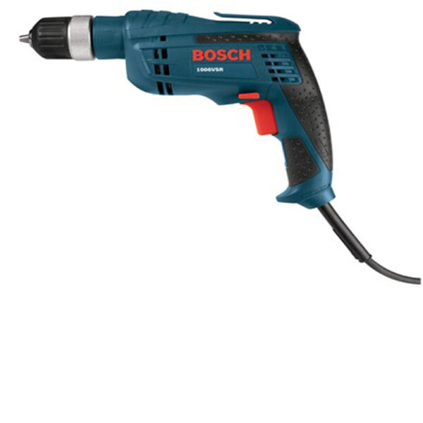 BOSCH  3/8 In. 6.3 A Jacobs Ratcheting Keyless Chuck Variable Speed Drill