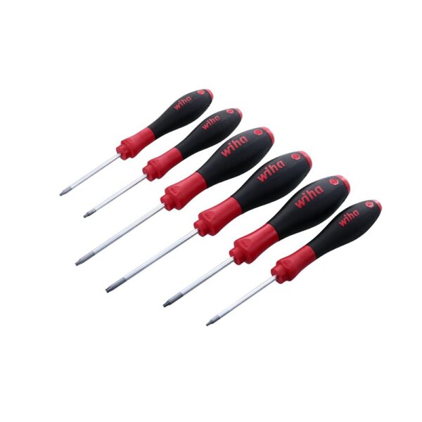 Wiha SoftFinish® TorxPlus® Screwdriver 6 Piece Set IP6-IP15