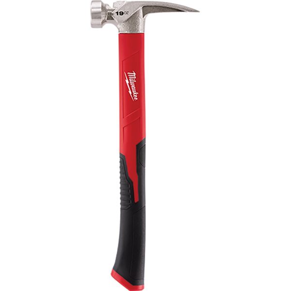 Milwaukee 19oz Smooth Face Poly/Fiberglass Handle Hammer