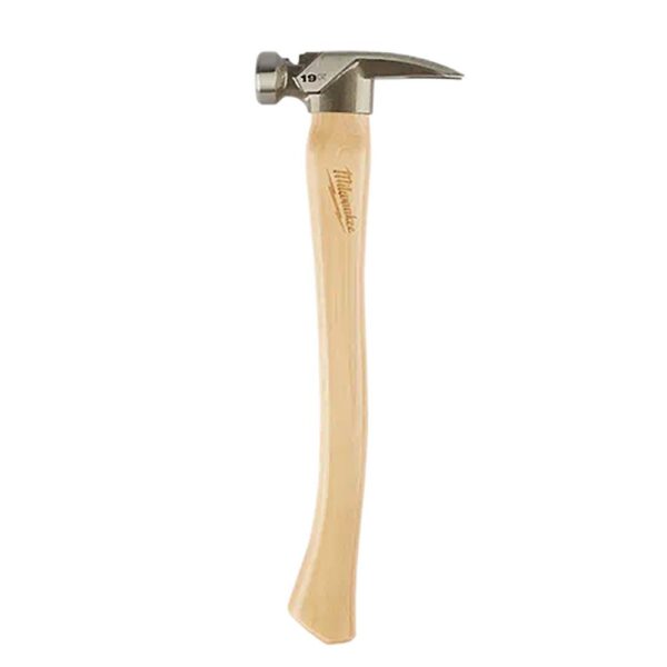 Milwaukee 19oz Smooth Face Hickory Handle Framing Hammer