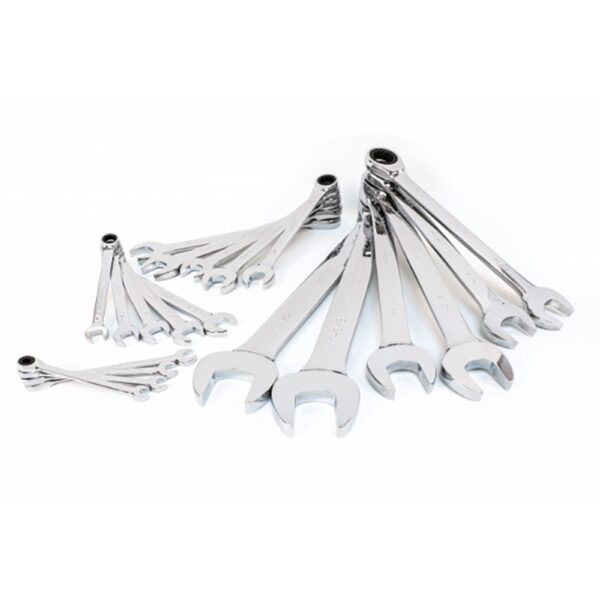 Wiha 20 Pc. SAE Professional Combination Ratchet Wrench Full Set
