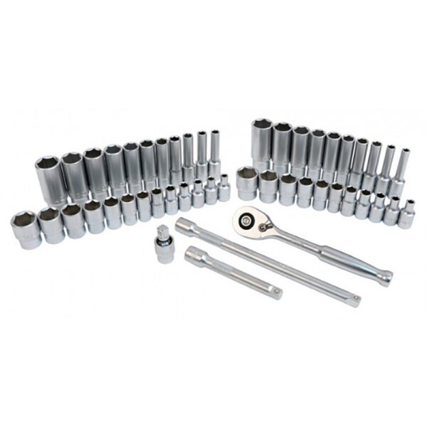 Wiha 49-Piece 1/4” Drive MM and SAE Socket Set