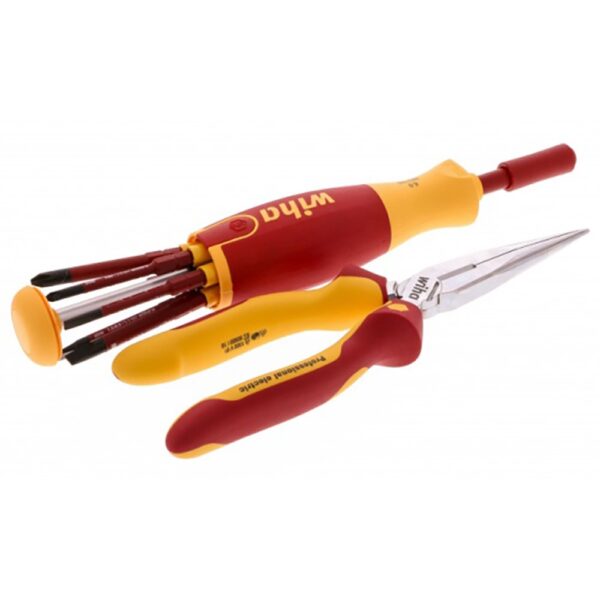 Wiha Insulated SlimLine Blades & Pliers Set