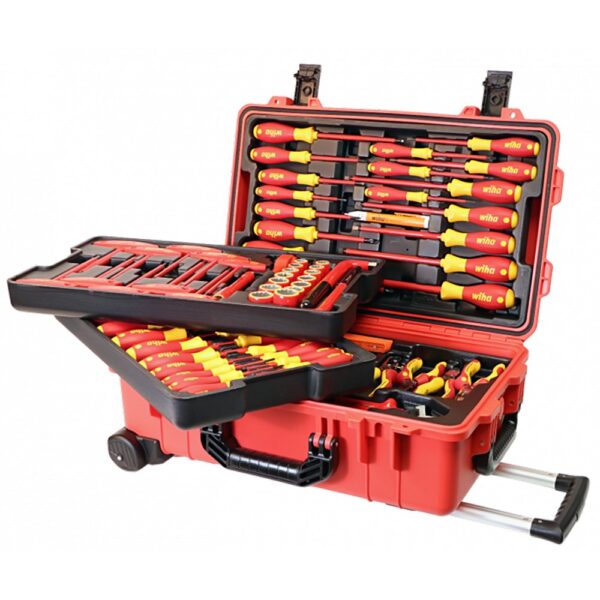 Wiha Insulated 80 Piece Set In Rolling Tool Case