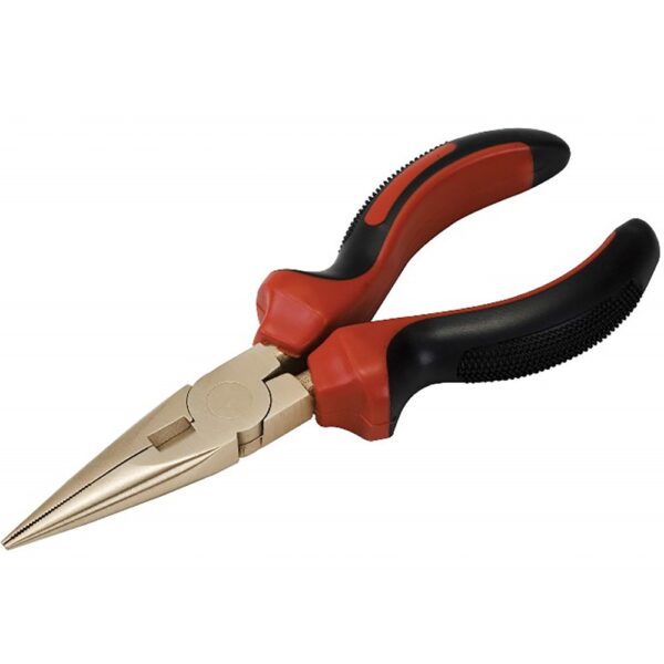 CS Unitec Non-Sparking Aluminum Bronze (Albr) 150Mm Long Nose Pliers