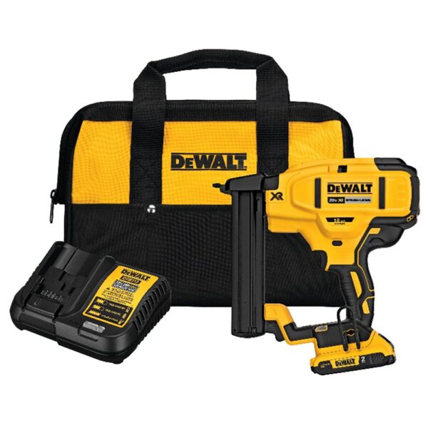 DEWALT  20V MAX* XR® 18 GA CORDLESS NARROW CROWN STAPLER KIT