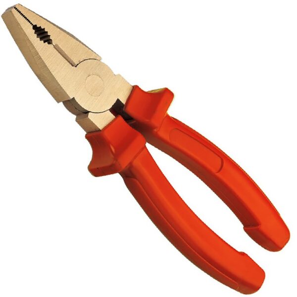 CS Unitec Non-Sparking Aluminum Bronze (Albr) 165mm (6In) Combination Pliers with Side Cutting