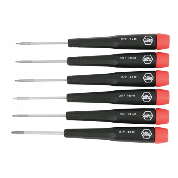 Wiha 6 Piece Precision Pentalobe Screwdriver Set