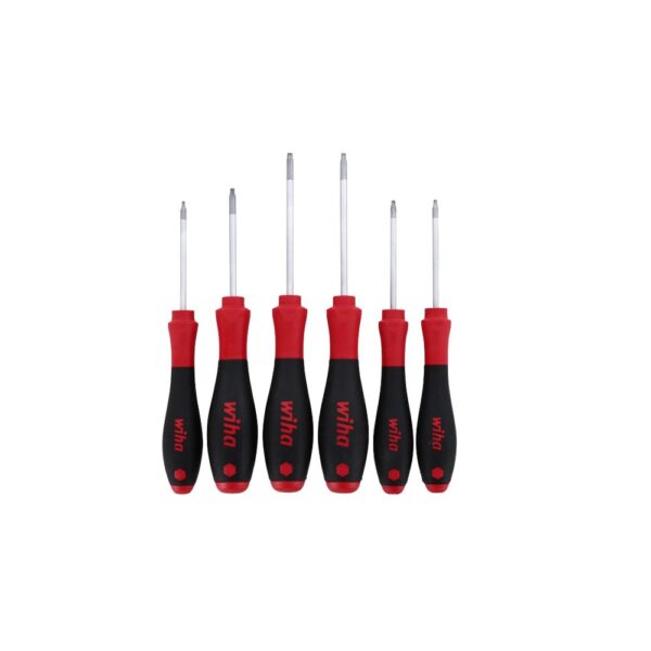 Wiha SoftFinish® TorxPlus® Screwdriver 6 Piece Set IP6-IP15