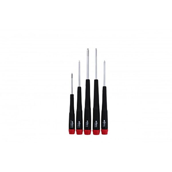 Wiha 5 Piece Precision Ball End Hex Screwdriver Set – Metric