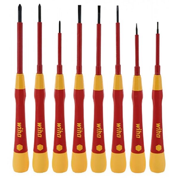 Wiha 8 Piece Insulated PicoFinish SL/PH Set