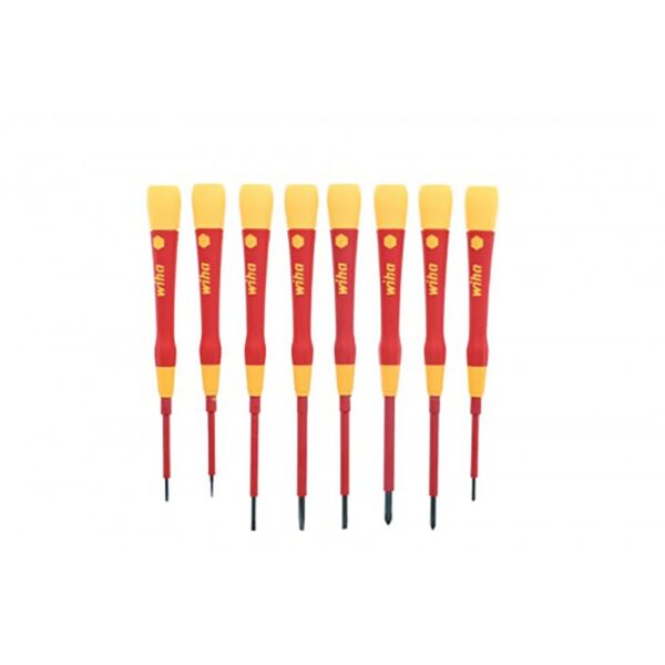 Wiha 8 Piece Insulated PicoFinish SL/PH Set